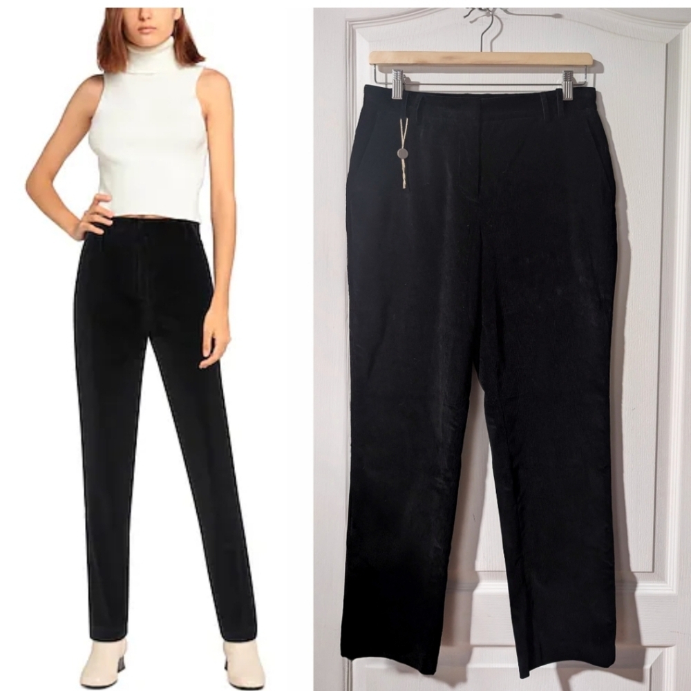 Ballantyne | Tapered Corduroy Trousers In Black